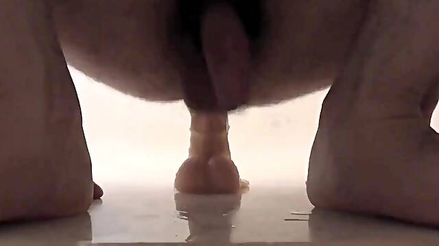 Twinks Prostate Orgasm with a Sex Toy on Webcam