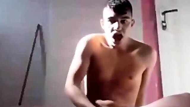 Young arab jerk