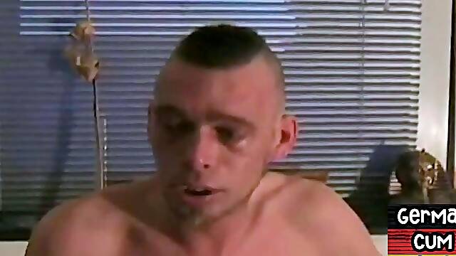 Amateur german jock gets doggystyled