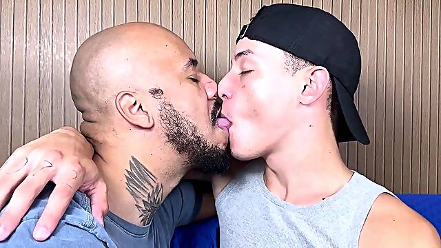 RJ MALE VIDEOS - GabrielS First Time Kissing For An Hour