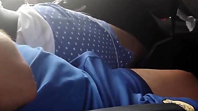 Daddys Big Cock on the Bus