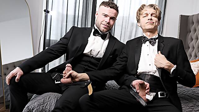 Wedding bang with Leo Louis and Marcus McNeil