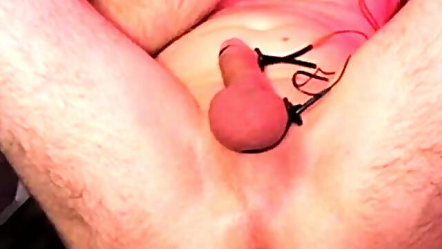 Electro Stimulation Estim Buttplug Makes Me Cum Hard