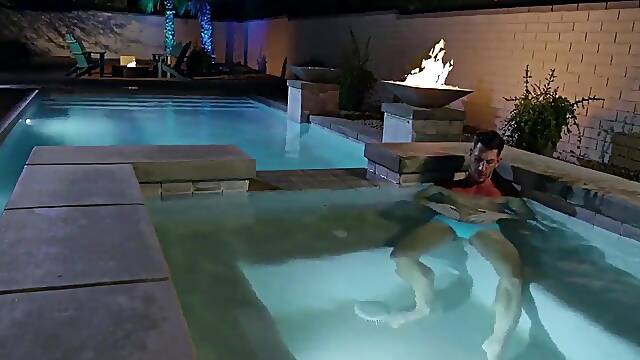 Torrid Poolside Date: Jordan and Lucas Wild Night Together
