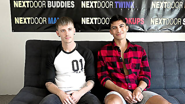 Dante Foxx & Romeo Foxx in Casting Hardcore: Romeo Foxx & Dante Foxx - NextdoorWorld
