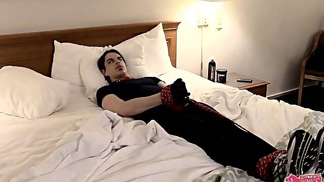 Punished by Tickling - Sky Wine Compression Boy - FistingTwinks