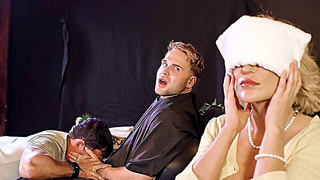 Reese Rideout & Trent Marx in Adult Time Update - Oopsie: The Barber Of Sexville