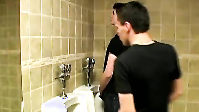 College teens Jack President and Kent rocked their cock and shot loads in the ur