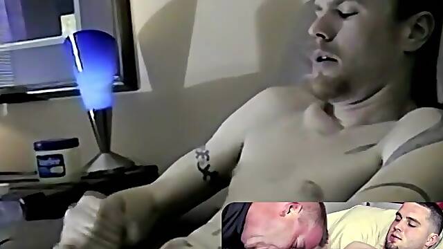 JoeSchmoeXXX.com - Handsome fresh model shoots blazing cum on a towel with satisfaction