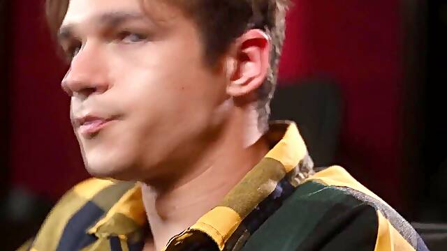 Closeted guy hookups with gay lover in cinema