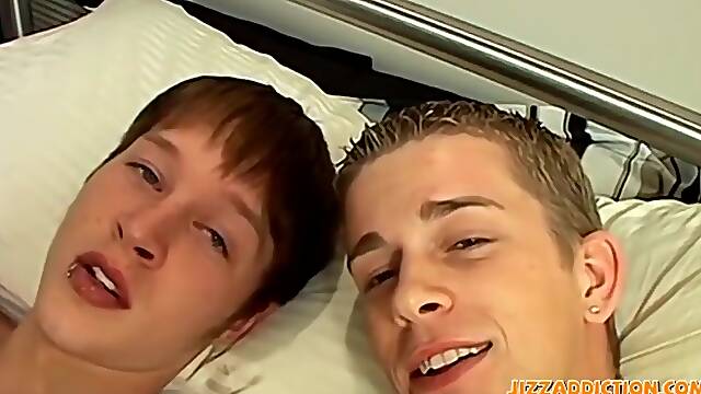 Kayden Daniels - Tied Up Gay Ass Drilled After Mutual Blowjob