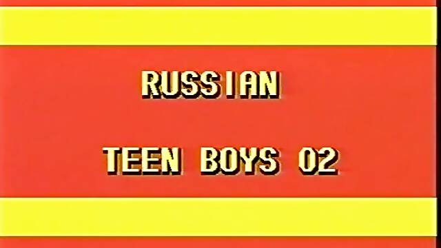 2 Russian Twinks Have Fun Outdoors