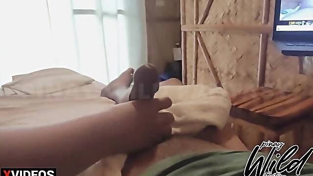 Slut Filipina Pinay Wife Fucks the Neighbor while Husband is at Work and gets CREAMPIED Twice!