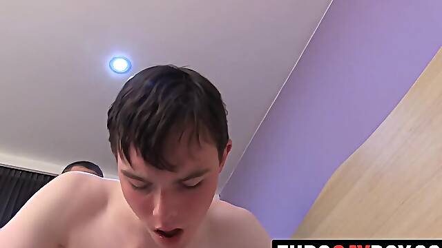 Alex Gomez stretches Charlie Snake Scott Davies twink holes