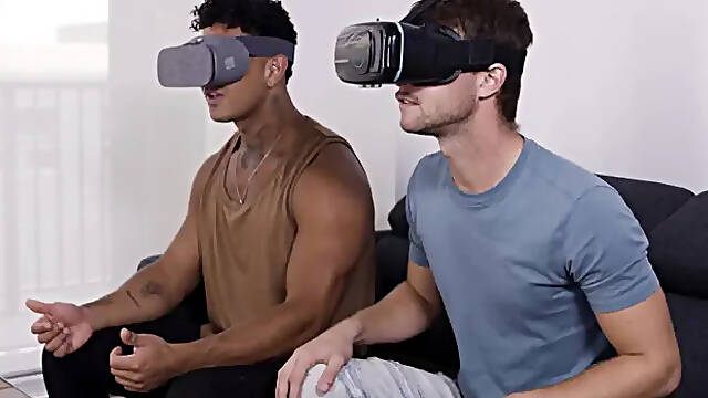 Jerk Buddies: Dark-haired Beauty Takes His Load