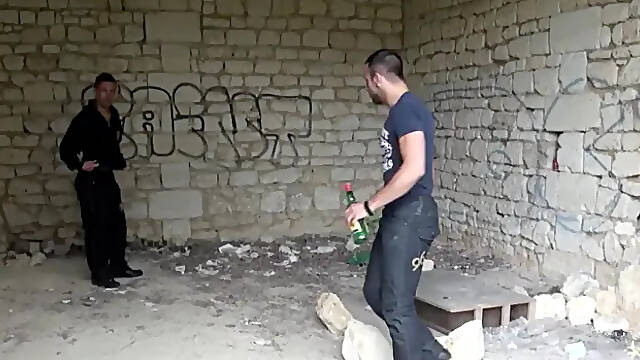 Jalifstudio: Both Men Get it on Under the Open Sky