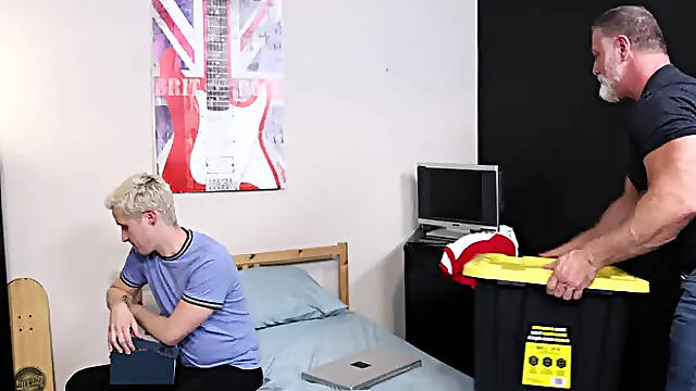 Family Creep: Hairy Chests Rubbing Together