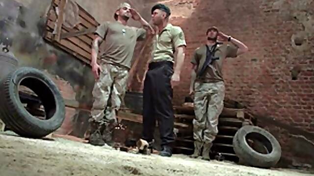 Men: Big-dicked American Uniform, Rough Sex