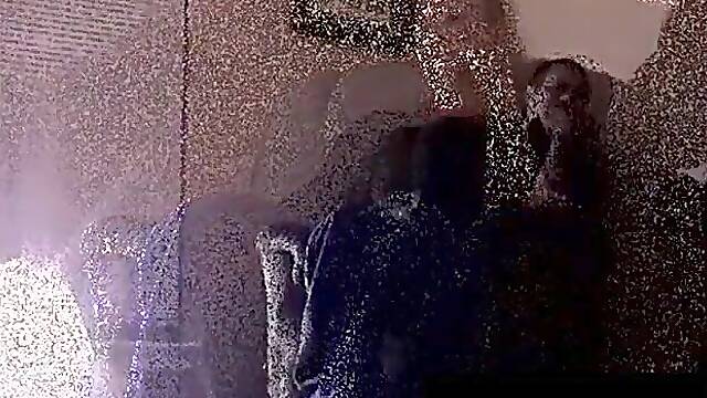 Fat cock jerking ends with mature facial painting