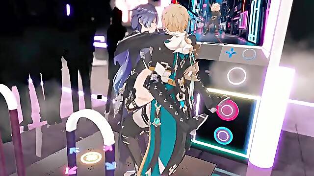 Varka x Flins - Genshin Impact Queer Comics Animated Comics R34