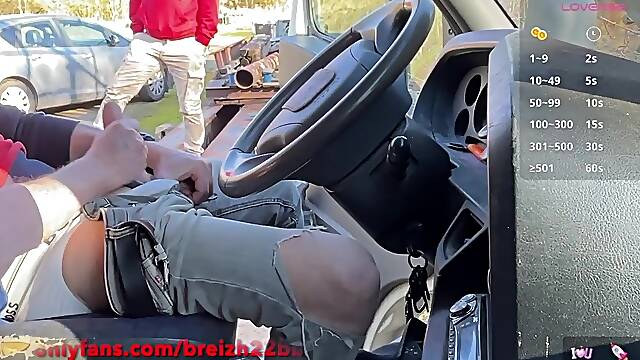 Superlatively good truck stop rencounter – that guy stayed