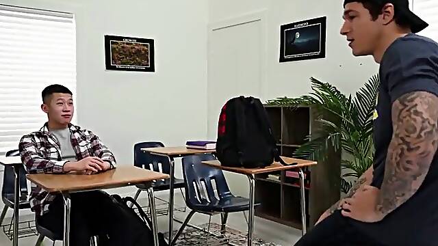 Fraternity Penis Screws Oriental Classmate