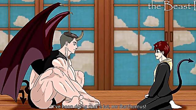 INCUBUS REBIRTH - Cockvore Muscle Growth Animation
