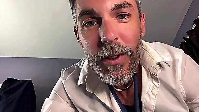 Doctor Inspects Your Jock and Swallows Your Cum