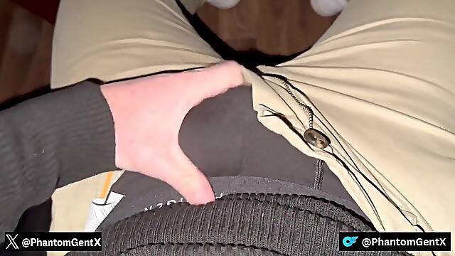 German Corporalist after overtime.. hard shlong in panties.. ebony boxer out