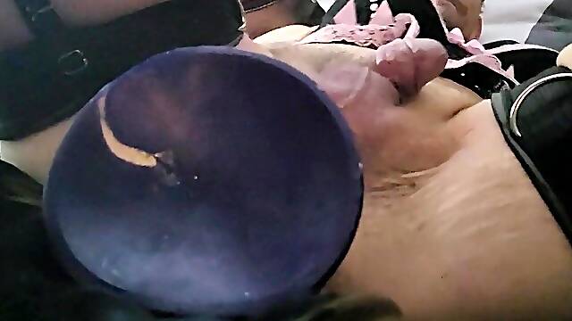 Alien sex toy in lingerie9mm