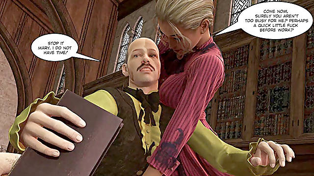 Lord Randolph jerking off alone and young Readhead jism lover