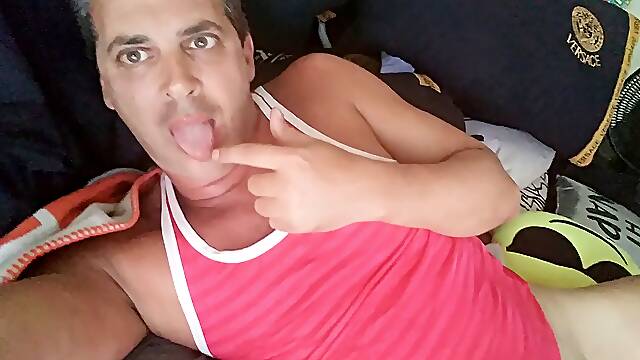 Male Celebrity Cory Bernstein SEX tape DILF SMOKING celeb pipe CUM