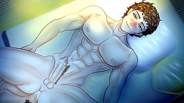 No Rush, Just 2 of Us - Romantic Gay Couple Anal Creampie pop-shot in arse