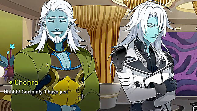 Sudden surprise during the reception on the home planet.