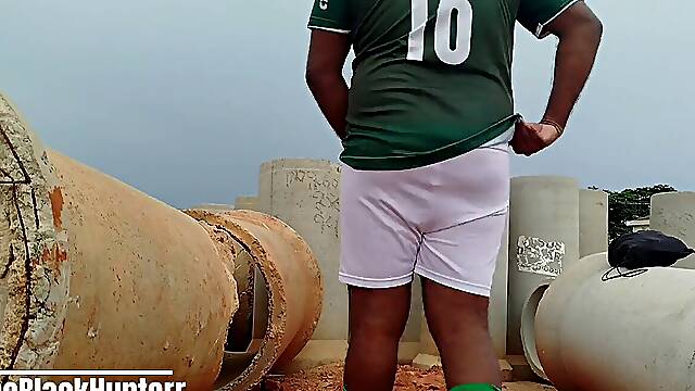 After a football match