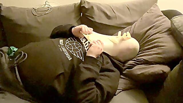 BHDL - LATEXGLOVE BREATHPLAY - OVER 4 MINUTES WITH BALLON AS BREATHBAG -