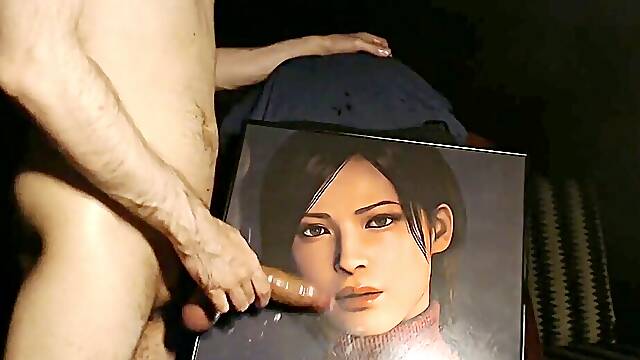 Jism tribute Ada Wong (Game character fron Resident Evil four remake)