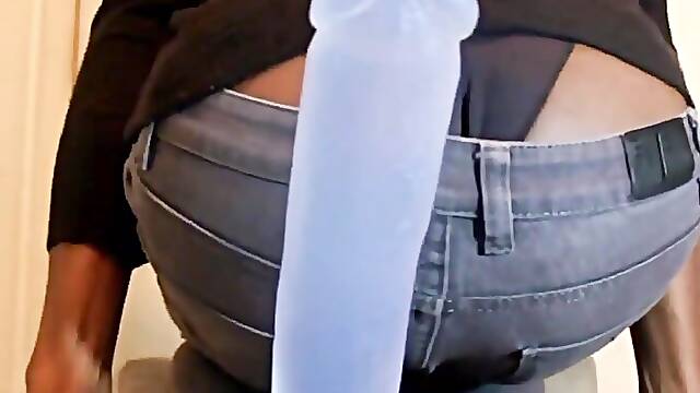 Loose Asshole Fucking in a G-string