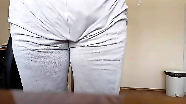 Fat Boy Shows and Jerk His Dirty Pink Pussy While Alone