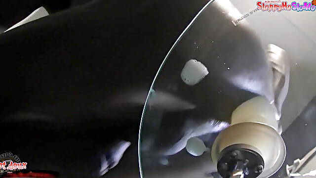 Extreme Huge Dildo Super Slow Motion Riding Twink