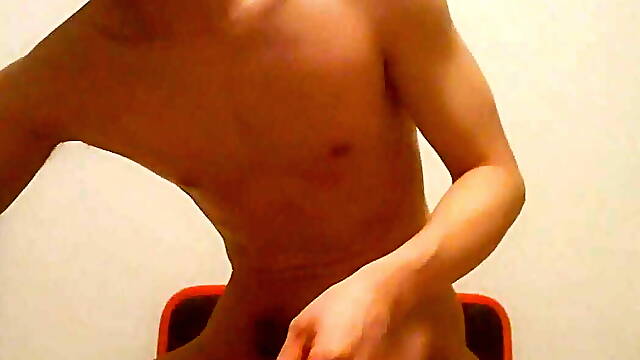 Fapping with lube solo