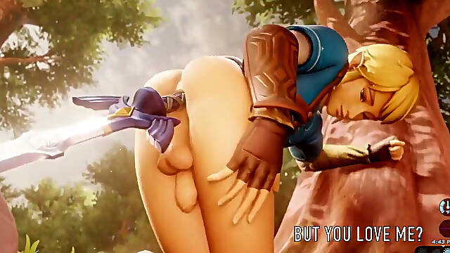 Link X His Master Weapon