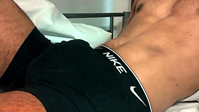 There was no one in the bar, so I thought about my girlfriend and got out.