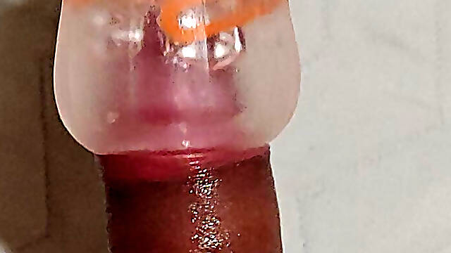 Cumming inside my tenga toy