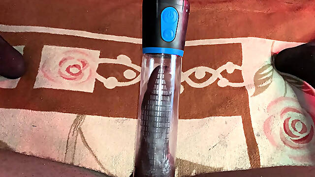 I was home alone and bored so I played with my toy