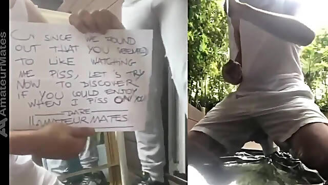 During One of Their First Game of Truth or Dare, Simon, a Twink, Was Dared to Get Pissed on by His Flatmate Jules