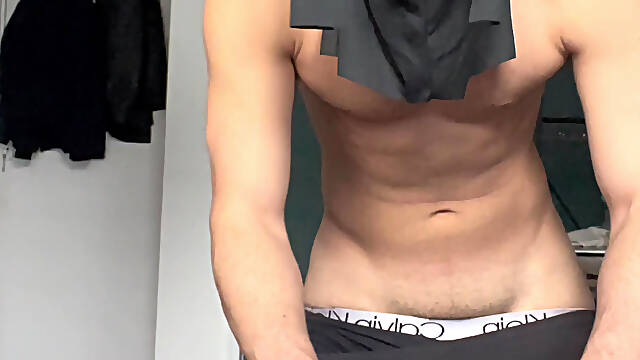 My Boyfriend in a Ghostface Mask Fucks Me Hard Until We Explode - Hot Gay Couple Moaning