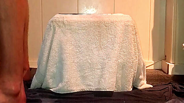 Solo gay anal play - Huge dildos, socks and balls in ass