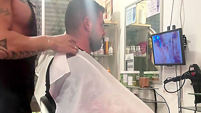 Fucked by a Barber