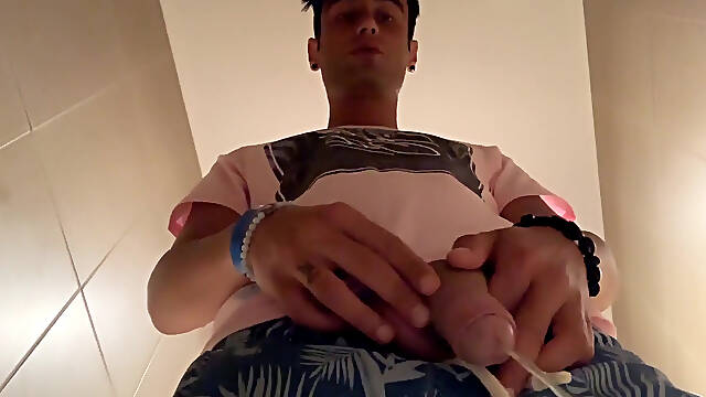 Piss on You at the Public Toilet POV